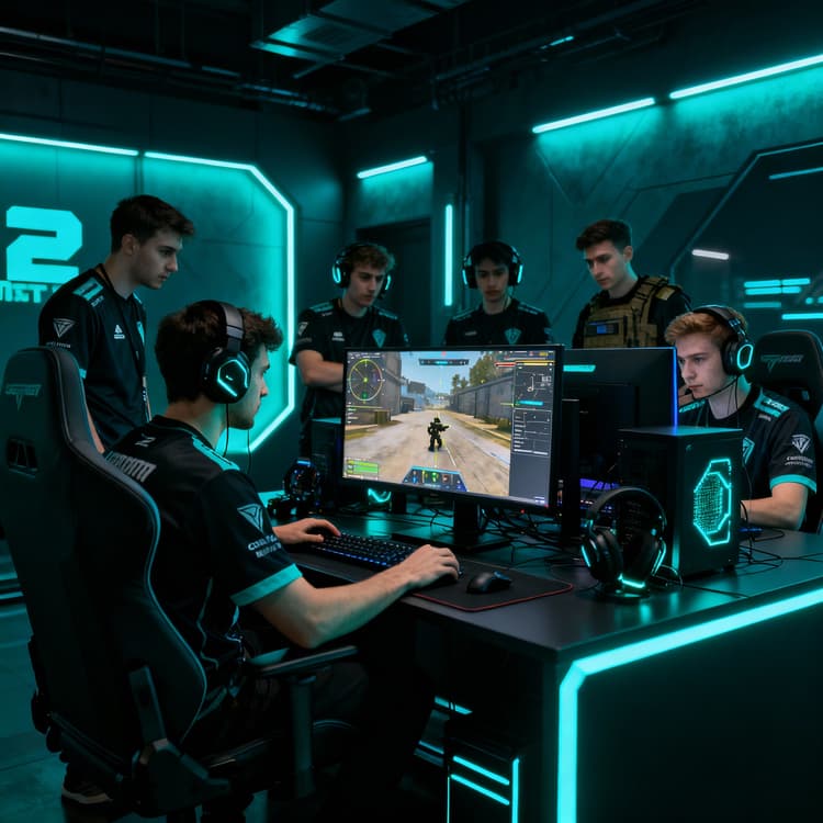 Professional CS2 Team Strategy Session